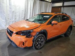 Salvage cars for sale at Ebensburg, PA auction: 2018 Subaru Crosstrek Premium