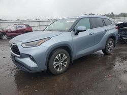 Salvage cars for sale at Fredericksburg, VA auction: 2021 Toyota Highlander XLE