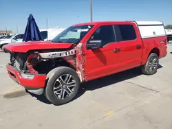 Salvage cars for sale at Grand Prairie, TX auction: 2022 Ford F150 Supercrew