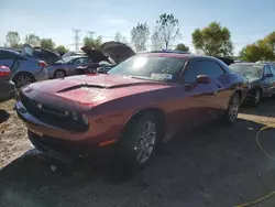 Salvage cars for sale at Elgin, IL auction: 2017 Dodge Challenger GT