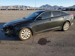 Salvage cars for sale at North Las Vegas, NV auction: 2015 KIA Optima LX