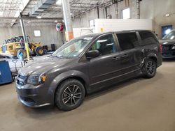 Salvage cars for sale at Blaine, MN auction: 2015 Dodge Grand Caravan SE