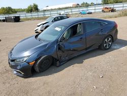 Honda salvage cars for sale: 2019 Honda Civic LX