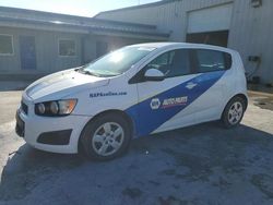 Salvage cars for sale at auction: 2016 Chevrolet Sonic LS