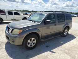 Salvage cars for sale at Arcadia, FL auction: 2008 Nissan Pathfinder S