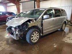 Salvage cars for sale at Lansing, MI auction: 2016 Chrysler Town & Country Touring