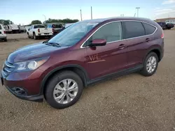 Salvage cars for sale from Copart Bismarck, ND: 2014 Honda CR-V EXL