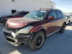 Salvage cars for sale at Farr West, UT auction: 2006 Nissan Murano SL