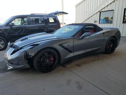 Chevrolet salvage cars for sale: 2015 Chevrolet Corvette Stingray 2LT