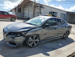 Salvage cars for sale from Copart Corpus Christi, TX: 2022 Nissan Sentra SR