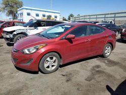 Salvage cars for sale from Copart Albuquerque, NM: 2015 Hyundai Elantra SE