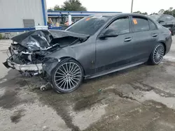 Salvage cars for sale at Orlando, FL auction: 2024 Mercedes-Benz C300