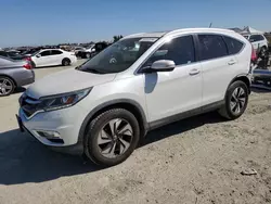 Salvage cars for sale at Antelope, CA auction: 2016 Honda CR-V Touring