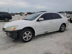 Salvage cars for sale at Arcadia, FL auction: 2005 Honda Accord EX