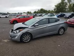 Salvage cars for sale at London, ON auction: 2015 Hyundai Elantra SE