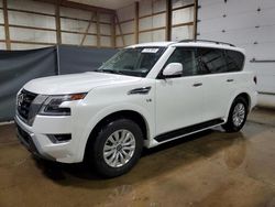 Nissan salvage cars for sale: 2022 Nissan Armada S