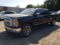 Salvage cars for sale from Copart Lyman, ME: 2015 Chevrolet Silverado K1500 LTZ