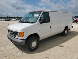 Salvage trucks for sale at Arcadia, FL auction: 2006 Ford Econoline E250 Van