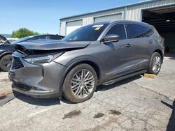 Vehiculos salvage en venta de Copart Chambersburg, PA: 2022 Acura MDX Advance