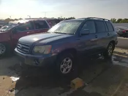 Salvage cars for sale at Louisville, KY auction: 2003 Toyota Highlander