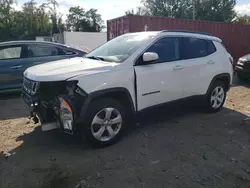 Jeep salvage cars for sale: 2018 Jeep Compass Latitude