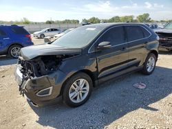 Salvage cars for sale at Kansas City, KS auction: 2015 Ford Edge SEL