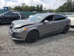 Salvage cars for sale at Riverview, FL auction: 2014 Ford Fusion S