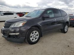 Salvage cars for sale from Copart Houston, TX: 2017 Chevrolet Traverse LS