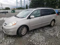 Salvage cars for sale at Windsor, NJ auction: 2008 Toyota Sienna XLE