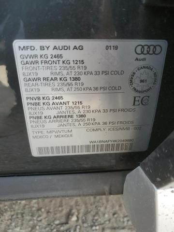 2019 Audi Q5 Premium Plus