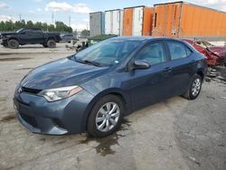 Toyota Vehiculos salvage en venta: 2014 Toyota Corolla L