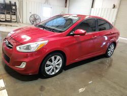 Salvage cars for sale at Oklahoma City, OK auction: 2014 Hyundai Accent GLS