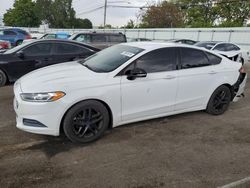 Salvage cars for sale at Moraine, OH auction: 2015 Ford Fusion SE