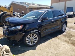 Salvage cars for sale at Hayward, CA auction: 2024 Ford Edge Titanium