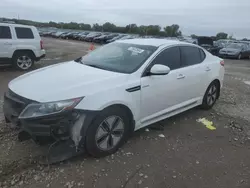 Salvage cars for sale at Kansas City, KS auction: 2013 KIA Optima Hybrid