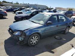 Salvage cars for sale at Martinez, CA auction: 1998 Honda Civic LX