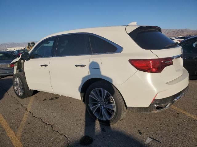 2018 Acura MDX Technology