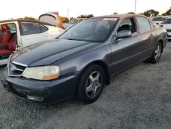 Salvage cars for sale at Sacramento, CA auction: 2002 Acura 3.2TL