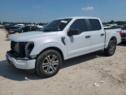 Salvage cars for sale at Houston, TX auction: 2022 Ford F150 Supercrew