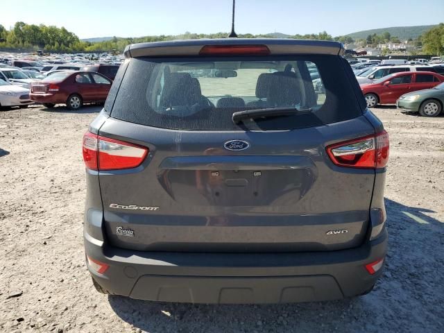 2018 Ford Ecosport S