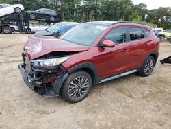 Salvage cars for sale at North Billerica, MA auction: 2021 Hyundai Tucson Limited