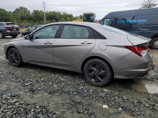 2023 Hyundai Elantra Blue