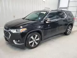 Salvage cars for sale at New Braunfels, TX auction: 2018 Chevrolet Traverse LT