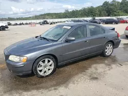 Salvage cars for sale at Harleyville, SC auction: 2006 Volvo S60 2.5T