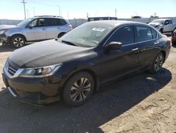 Salvage cars for sale at Greenwood, NE auction: 2015 Honda Accord LX