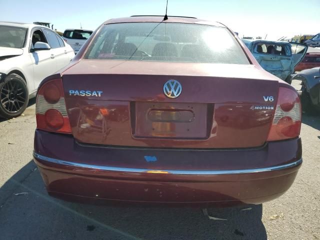 2001 Volkswagen Passat GLX 4MOTION