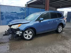 2015 Subaru Forester 2.5I Limited en venta en Riverview, FL