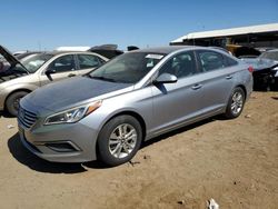 Salvage cars for sale at Brighton, CO auction: 2017 Hyundai Sonata SE