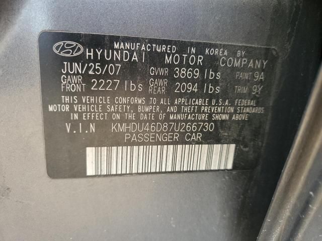 2007 Hyundai Elantra GLS