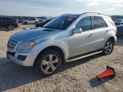 Salvage cars for sale from Copart Houston, TX: 2009 Mercedes-Benz ML 350